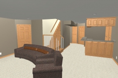 Downs Basement Cad Drawing Stairway Vie